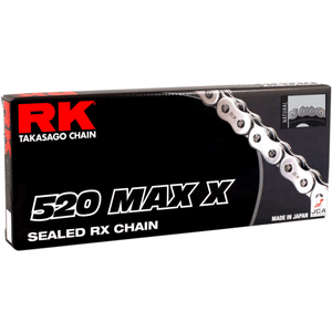 520 Max X Chain By Rk 520MAXX-120-BG Rear Drive Chain 1223-0941 Parts Unlimited Drop Ship