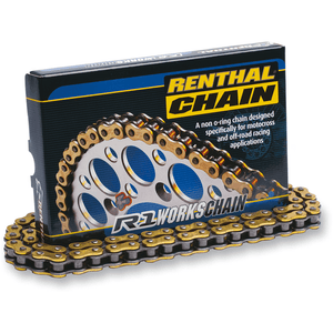 520 R1 Works Chain By Renthal C125 Rear Drive Chain R1-520-114 Parts Unlimited Drop Ship