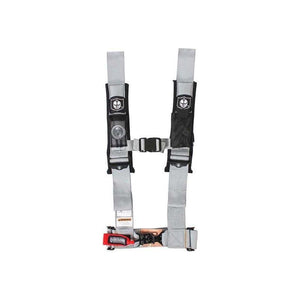 5Pt Harness 3" Pads Silver by Pro Armor A115230SV Safety Belt 5-Pt 67-15230SV Western Powersports