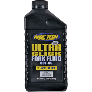 5W Ultra Slick Fork Fluid By Race Tech USF05 Fork Oil 3609-0052 Parts Unlimited