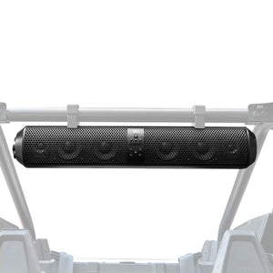 6 Speaker UTV Bluetooth Sound Bar for 1.56"-2.25" Roll Bar by Kemimoto B0117-00601BK Sound Bar Speaker B0117-00601BK Kemimoto