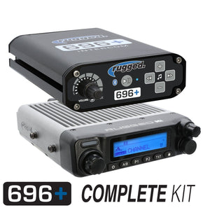 696 Plus Complete Master Communication Kit With Intercom And 2-Way Radio by Rugged Radios Intercom Rugged Radios