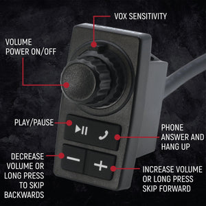 696 Plus Remote Head Complete Master Communication Kit With Intercom And 2-Way Radio by Rugged Radios Intercom Rugged Radios