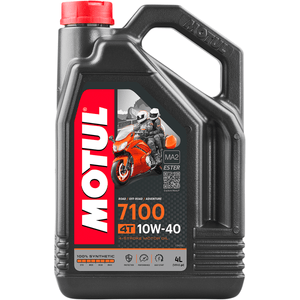 7100 Synthetic 4T Engine Oil By Motul 104092 Engine Oil Synthetic 3601-0065 Parts Unlimited Drop Ship