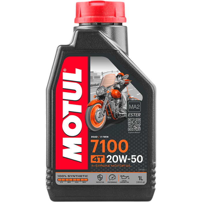 7100 Synthetic 4T Engine Oil By Motul