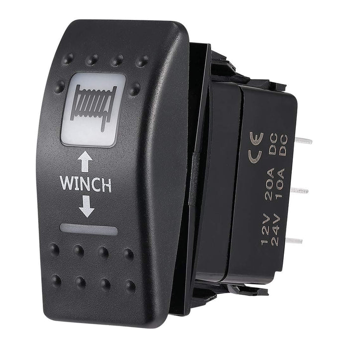 7Pin Winch Rocker Switches For Polaris, Can-Am by Kemimoto