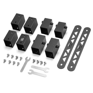 8PCS Seat Risers Spacers 2'' Lift Kit for Polaris RZR PRO XP 2-Seat by Kemimoto BZH0255-02 Seat Accessory BZH0255-02 Kemimoto