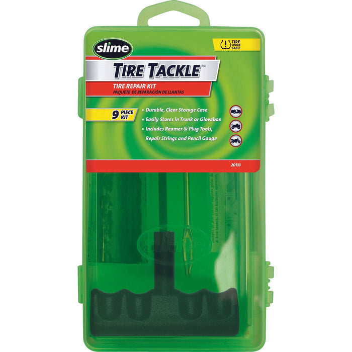 9/Pc Tire Tackle T-Handle W/Box by Slime