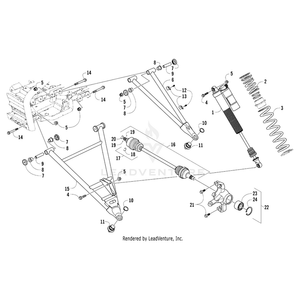 A-Arm,Fr-Lwr-Lh-Assy-Met Org By Arctic Cat 0503-773 OEM Hardware 0503-773 Off Road Express