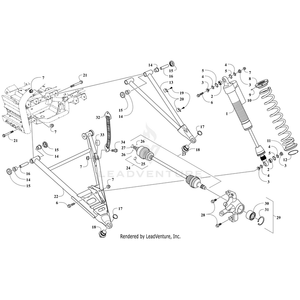 A-Arm,Fr-Upr-Lh-Assy-Met Org By Arctic Cat 0503-761 OEM Hardware 0503-761 Off Road Express