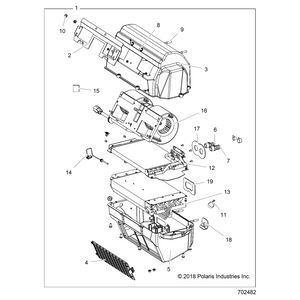 A/C Valve Block by Polaris 5141451 OEM Hardware P5141451 Off Road Express