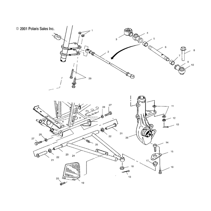 A-Frame Kit, Left by Polaris