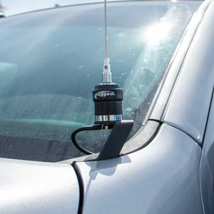 A-Pillar Antenna Mount Ford F-Series Chevy Silverado Dodge Ram by Rugged Radios Antenna Mount Rugged Radios