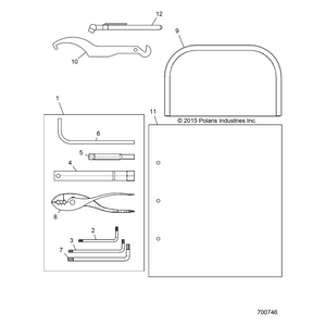 Accessory Tool Kit, by Polaris 2881524 OEM Hardware P2881524 Off Road Express