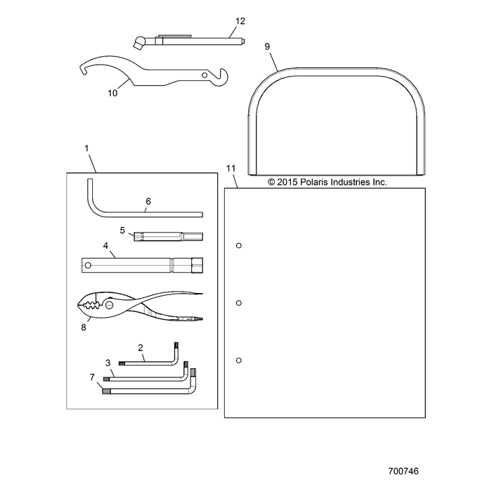 Accessory Tool Kit, by Polaris