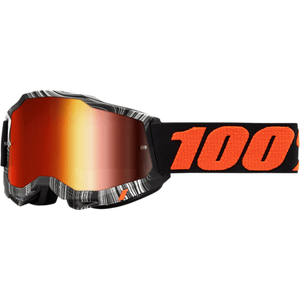 Accuri 2 Goggles - Geospace - Red Mirror By 1 50014-00008 Goggles 2601-3098 Parts Unlimited Drop Ship