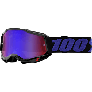 Accuri 2 Goggles - Moore - Red/Blue Mirror By 1 50014-00009 Goggles 2601-3100 Parts Unlimited Drop Ship