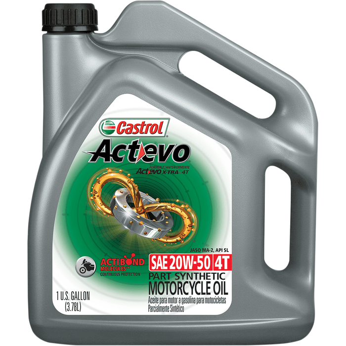 Act Evo® Semi-Synthetic 4T Engine Oil By Castrol