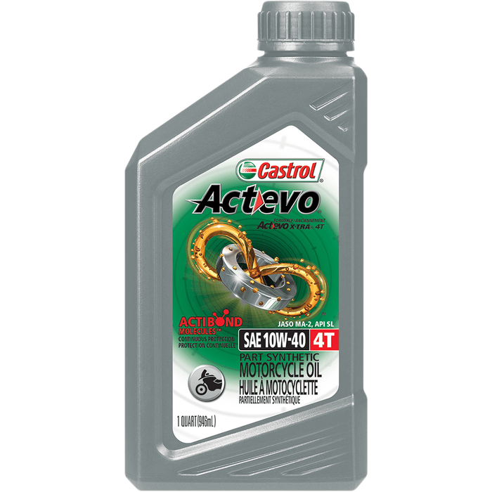 Act Evo® Semi-Synthetic 4T Engine Oil By Castrol