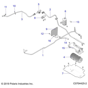 Activated Carbon Canister, Bfl by Polaris 2521893 OEM Hardware P2521893 Off Road Express