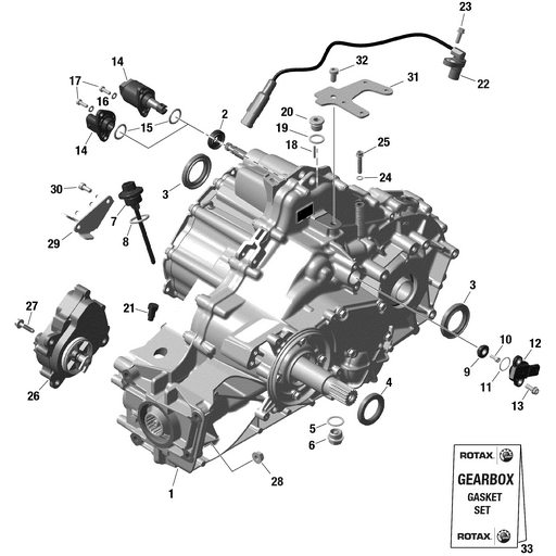 Actuator Assy 4 pins by Can-Am