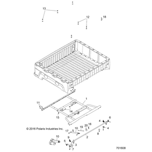 Actuator-Box Lift by Polaris 4015887 OEM Hardware P4015887 Off Road Express