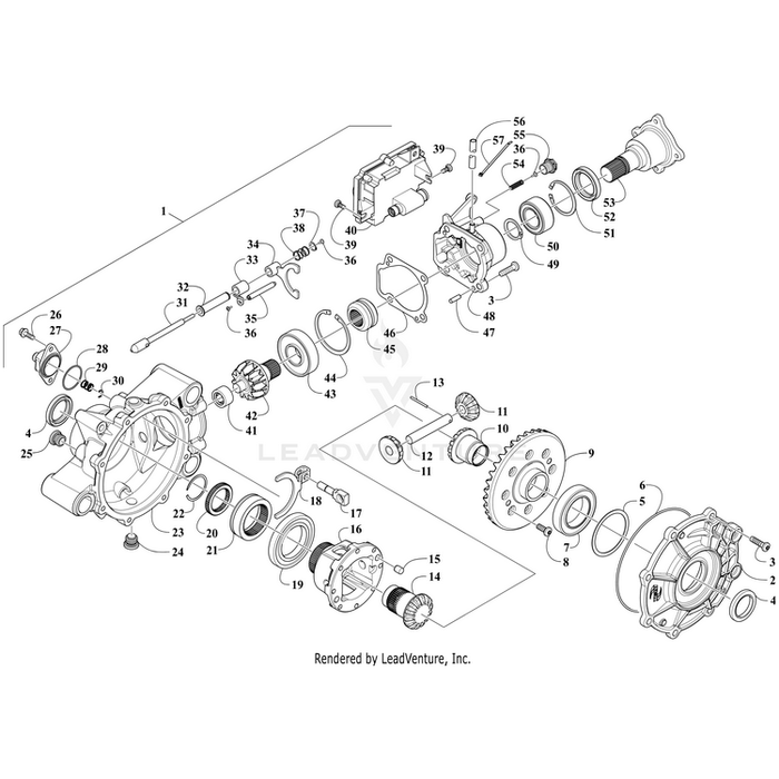 Actuator,Elec Lock By Arctic Cat