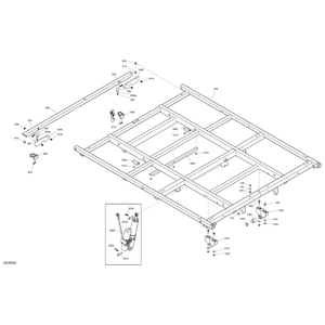 Actuator Open Carrier Kit 6X6 by Can-Am 715007204 OEM Hardware 715007204 Off Road Express Drop Ship