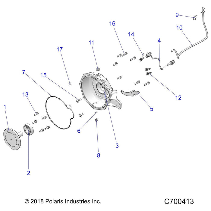 Adapter Assembly, Cvt by Polaris