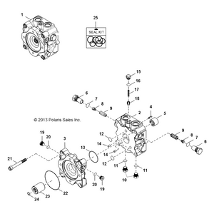 Adapter by Polaris 3120675 OEM Hardware P3120675 Off Road Express