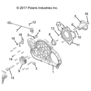 Adapter Hub by Polaris 3022843 OEM Hardware P3022843 Off Road Express