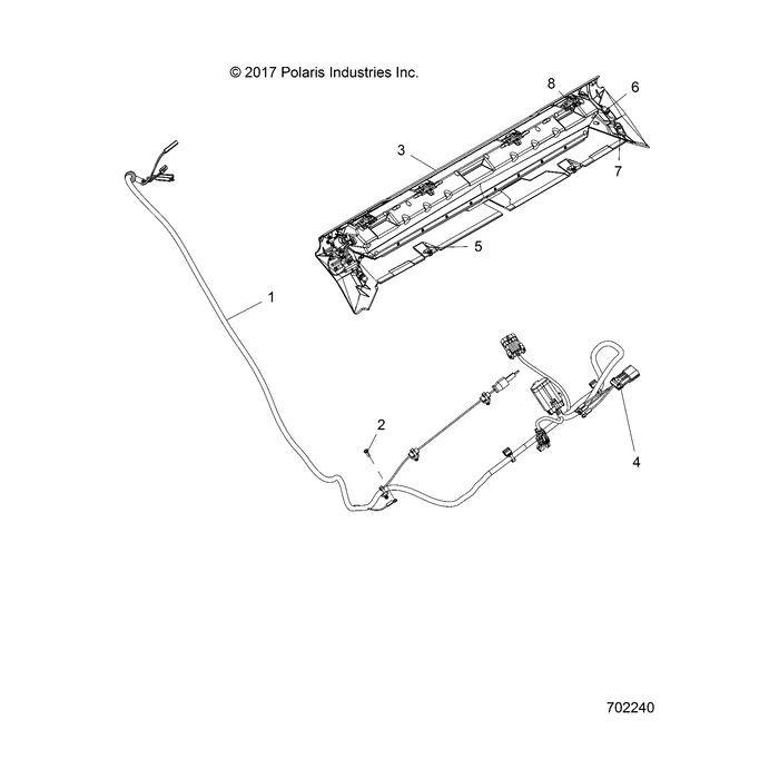 Adaptor Harness Kit, 280 Mm by Polaris