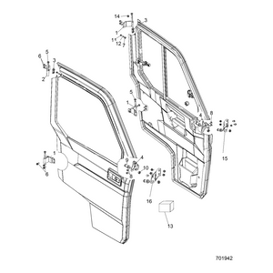 Adjustable Striker Bracket Rht Sid by Polaris 5256944-458 OEM Hardware P5256944-458 Off Road Express