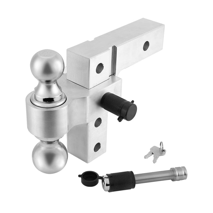 Adjustable Trailer Hitch Ball Mount by Kemimoto