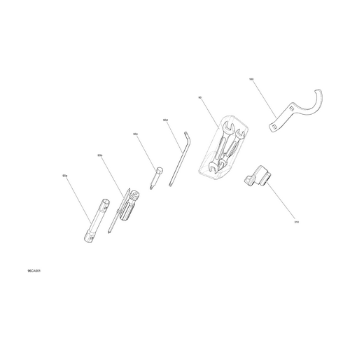 Adjustement Wrench by Can-Am