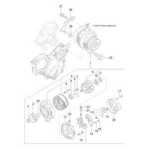 Adjuster,Belt by Polaris 3070311 OEM Hardware P3070311 Off Road Express