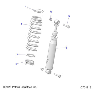 Adjuster Cam, Alumn, 2.3 by Polaris 5633640 OEM Hardware P5633640 Off Road Express