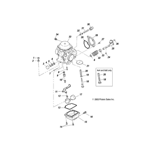 Adjuster Screw by Polaris 3130546 OEM Hardware P3130546 Off Road Express