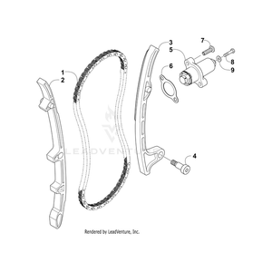 Adjuster, Tensioner - Assembly By Arctic Cat 0810-004 OEM Hardware 0810-004 Off Road Express