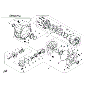 Adjusting Washer 61X50.5 (T=0.10) by CF Moto Q820-330003-00100 OEM Hardware Q820-330003-00100 Northstar Polaris