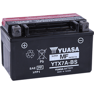 Agm Maintenance-Free Battery By Yuasa YUAM32X7A AGM Battery YTX7A-BS Parts Unlimited Drop Ship