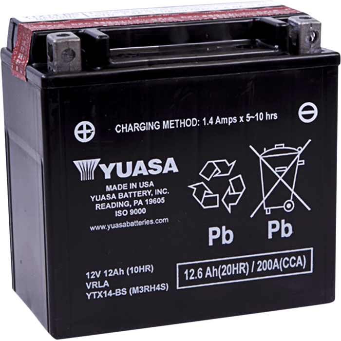 Agm Maintenance-Free Battery By Yuasa