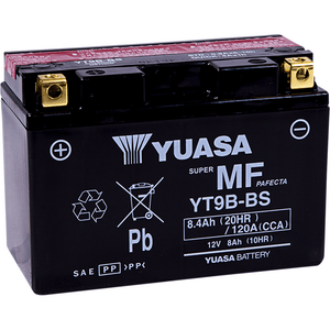 Agm Maintenance-Free Battery By Yuasa YUAM629B4 AGM Battery 2113-0068 Parts Unlimited Drop Ship