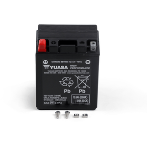 Agm Maintenance-Free Battery By Yuasa YUAM72H4A AGM Battery 2113-0758 Parts Unlimited Drop Ship