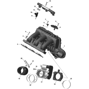 Air Box Assy by Can-Am 420867345 OEM Hardware 420867345 Off Road Express Peach St