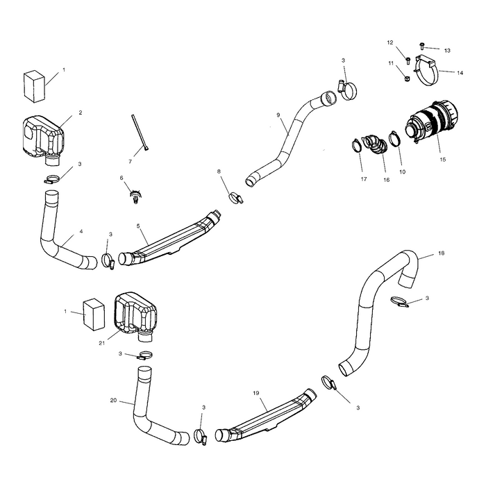 Air Cleaner Hanger Weld by Polaris