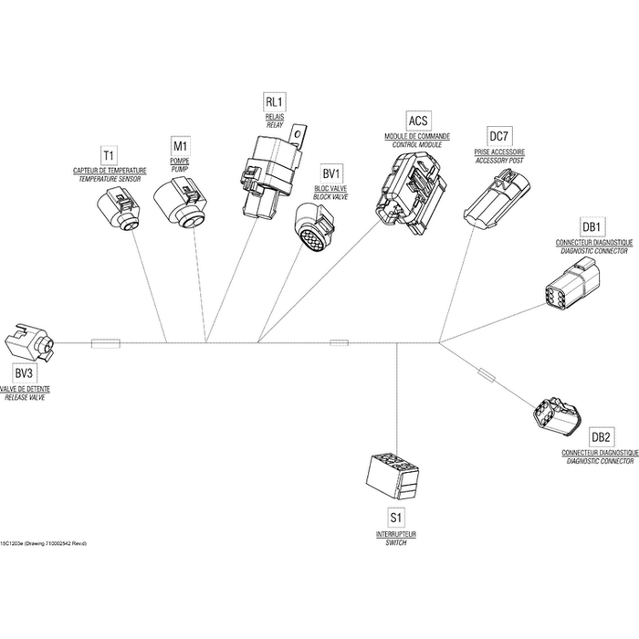 Air Compressor Harness by Can-Am