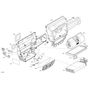 Air Conditioning Wiring Harness by Can-Am 705800457 OEM Hardware 705800457 Off Road Express Peach St