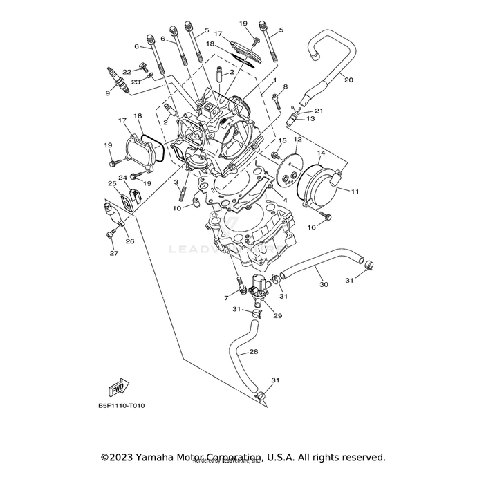 Air Cut Valve Assembly by Yamaha