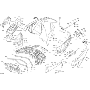 Air Duct Support by Can-Am 705009262 OEM Hardware 705009262 Off Road Express